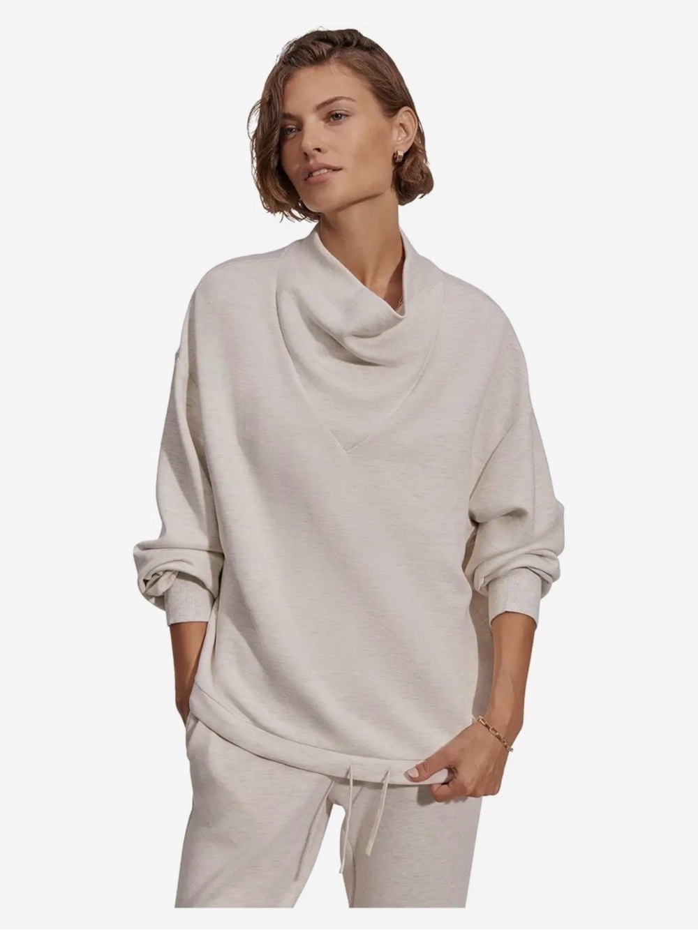 Varley So Soft Brand Cozy Funnel Neck Sweatshirt and Joggers Set Large/XL